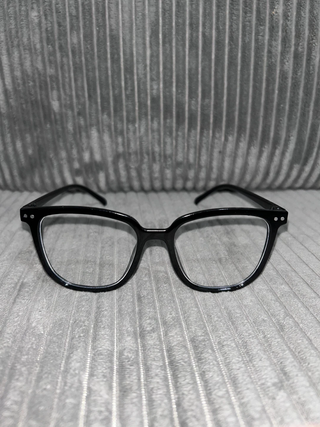 Clear and Black Frame Eyeglasses (Set of 3) - photo 2