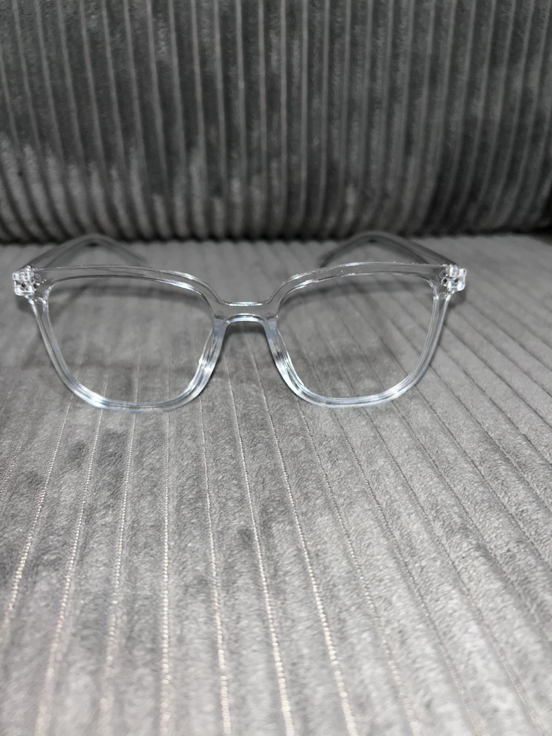 Clear and Black Frame Eyeglasses (Set of 3) - photo 4
