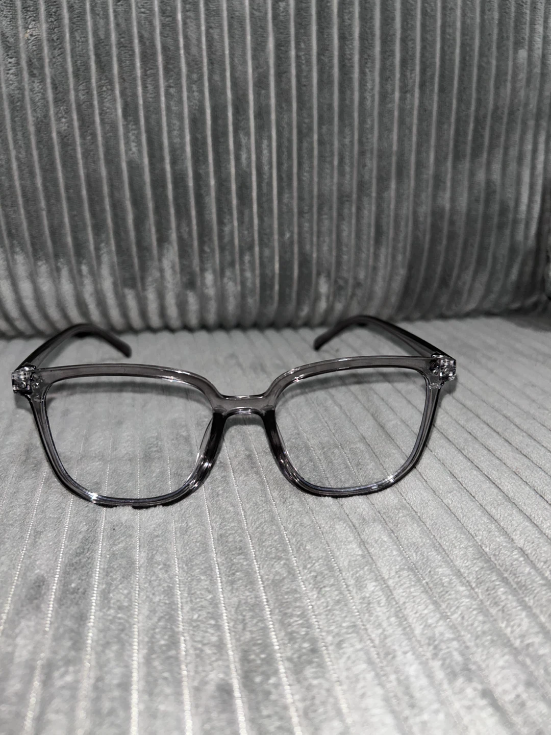 Clear and Black Frame Eyeglasses (Set of 3) - photo 3