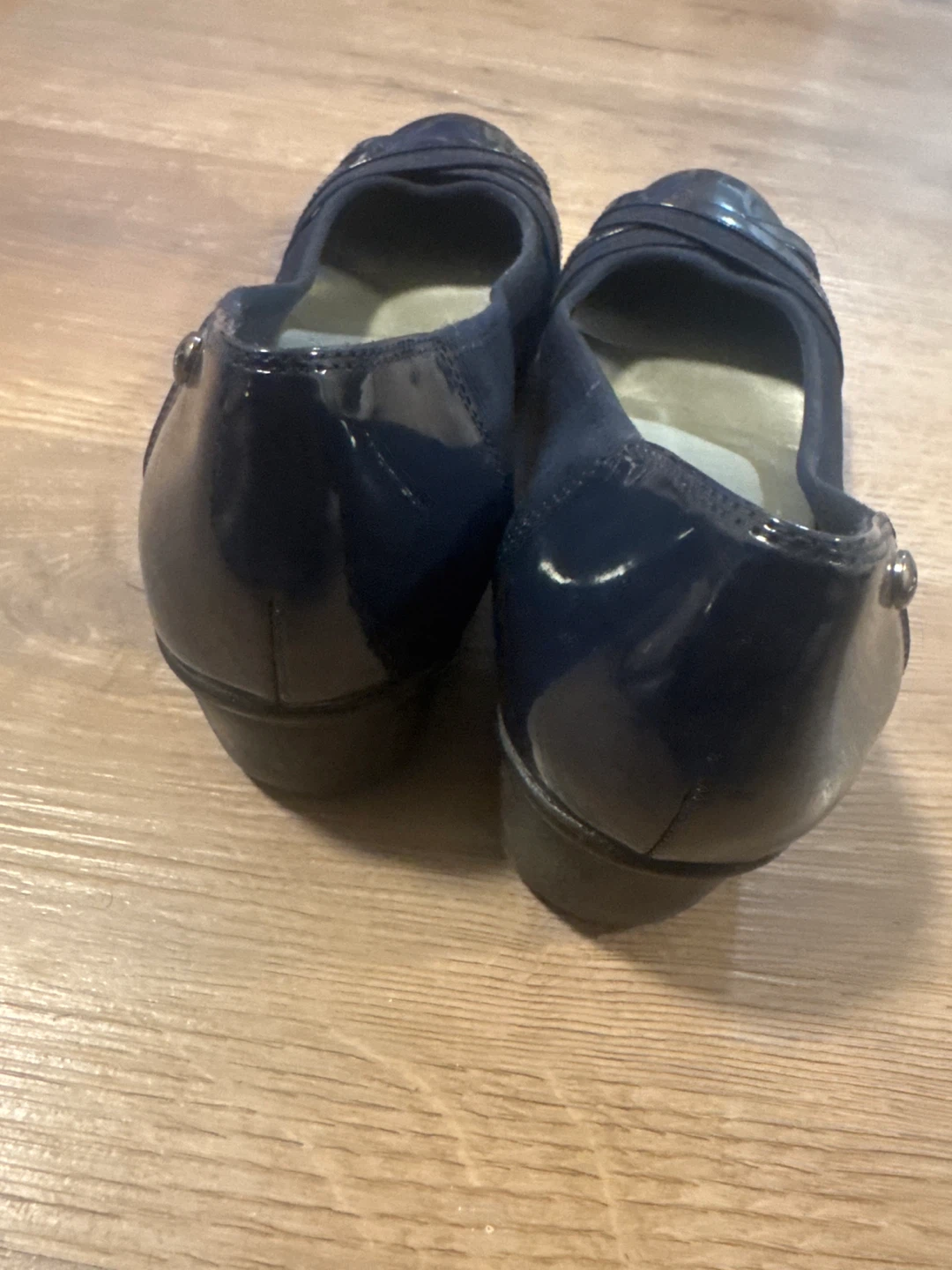 Anne Klein AK Sport Navy Blue Wedge Shoes - photo 4