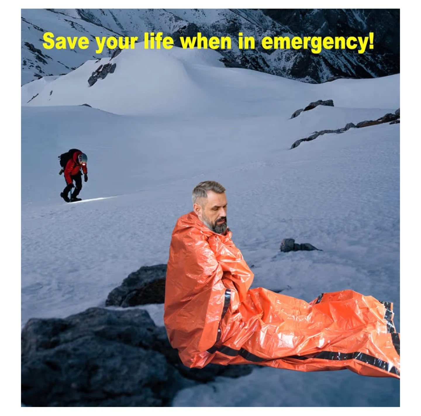 GO GOOD Emergency Bivvy Bags for Outdoor Survival - photo 4