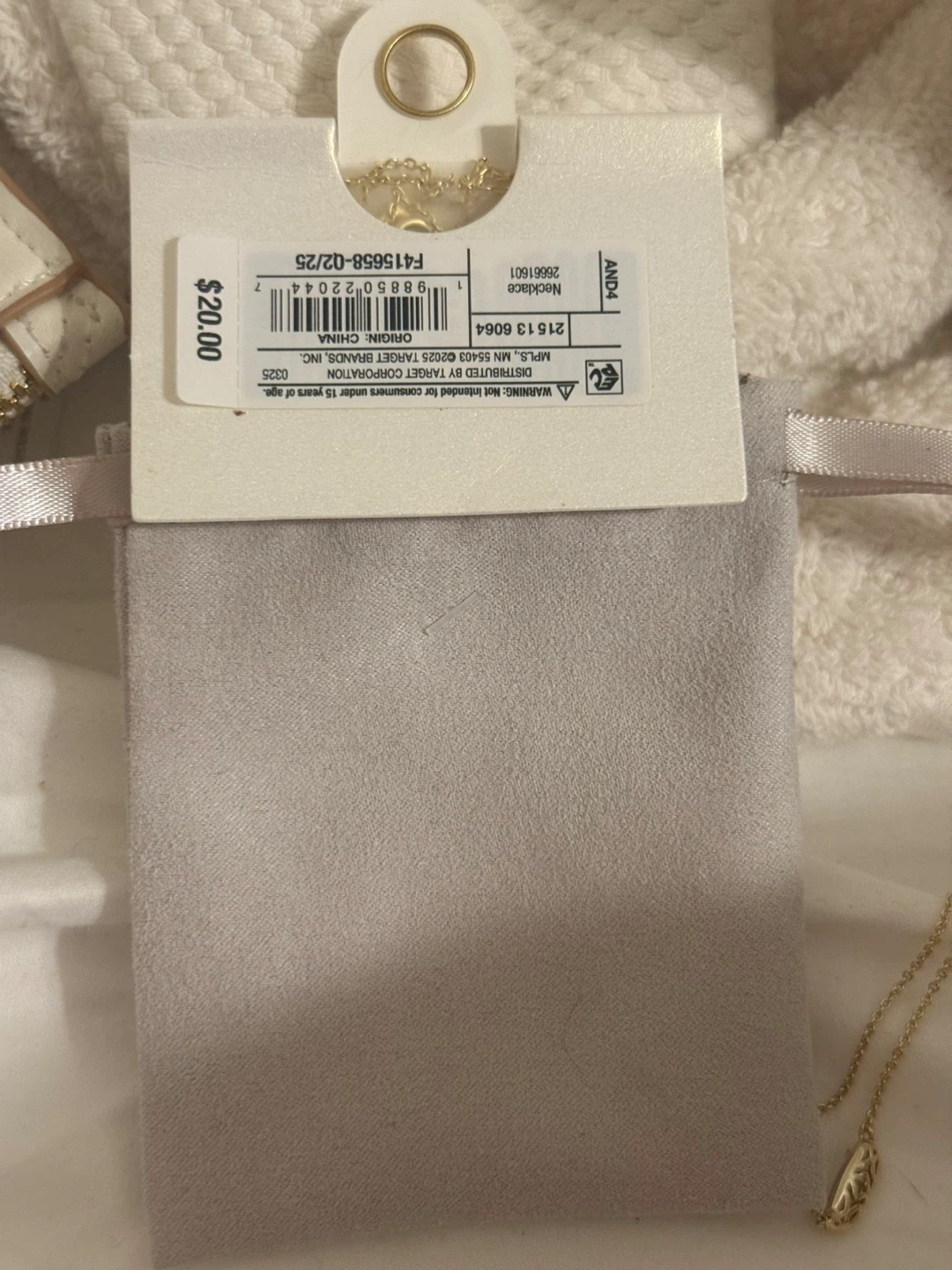 A New Day Gold Plated Initial E Necklace - photo 2