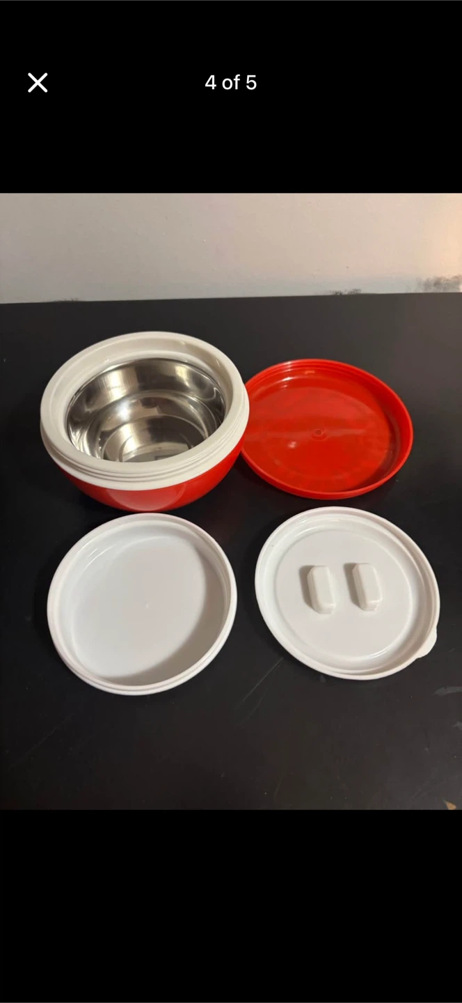 Insulated Food Container with Strawberry Design - photo 4