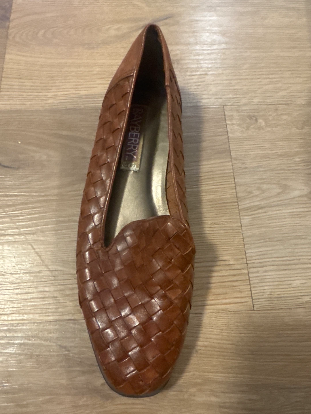 Bayberry & Co. Brown Woven Genuine Leather Loafers - photo 4