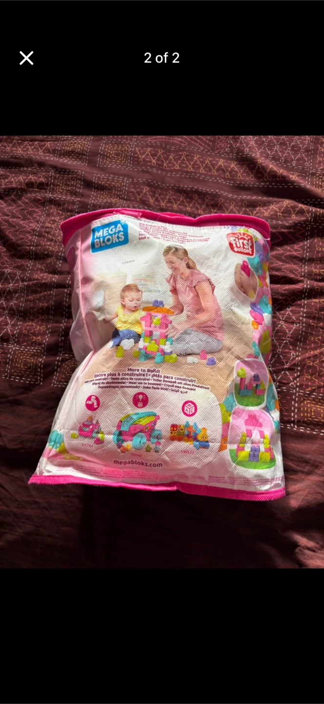 Mega Bloks Building Bag
