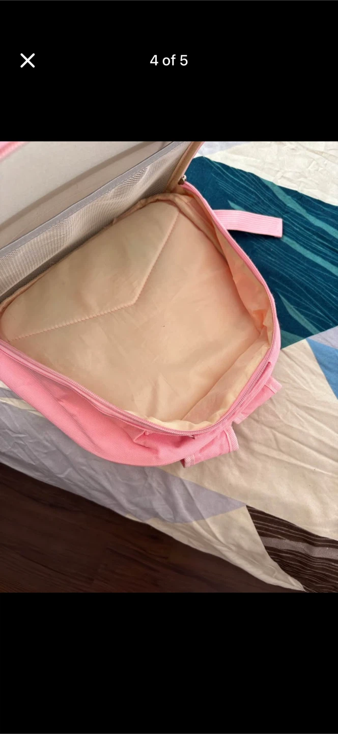 Pink Car Backpack for toddler - photo 4