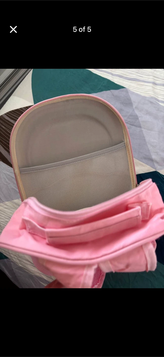 Pink Car Backpack for toddler - photo 5