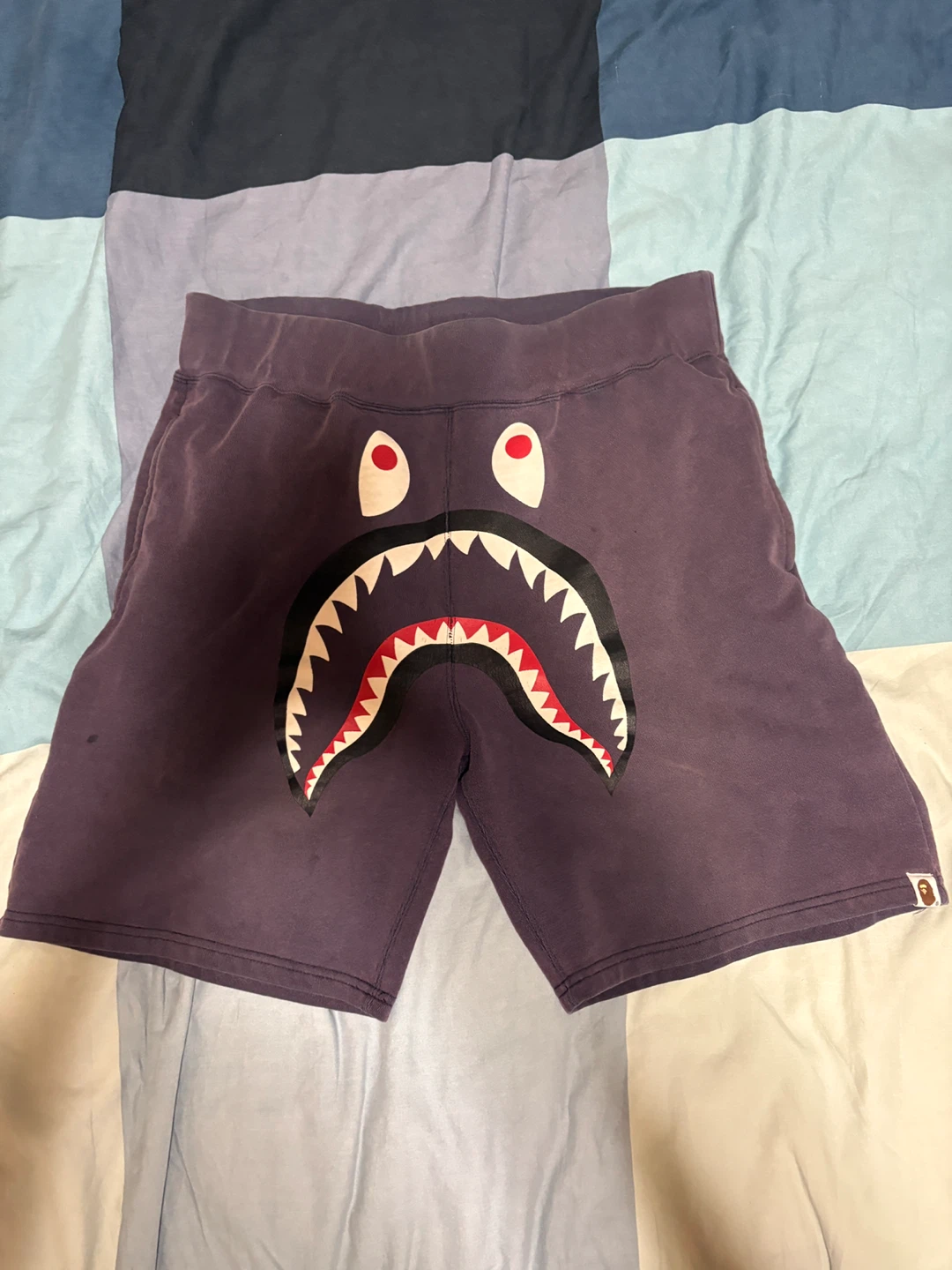 A Bathing Ape Shark Shorts Size L