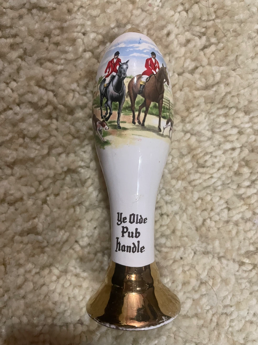 Ye Olde Pub Handle Ceramic Beer Tap Handle