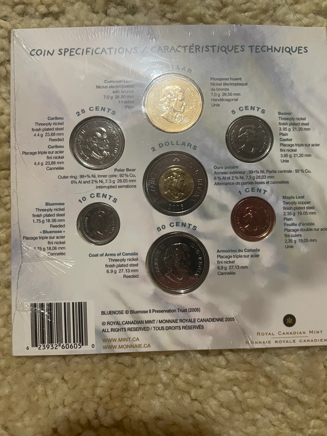 Royal Canadian Mint Baby Gift Set 2005 - photo 2