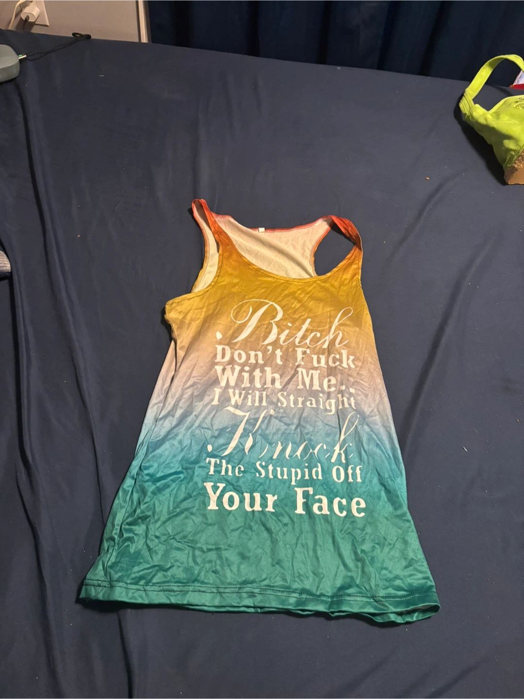 Women's Tank Top - "Bitch Don't Fuck With Me"