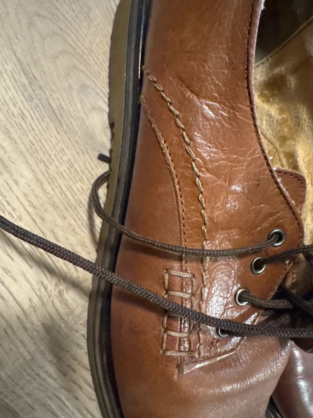 VARESE Brown Italia Genuine Leather Lace-Up Shoes - Size 39 - photo 5