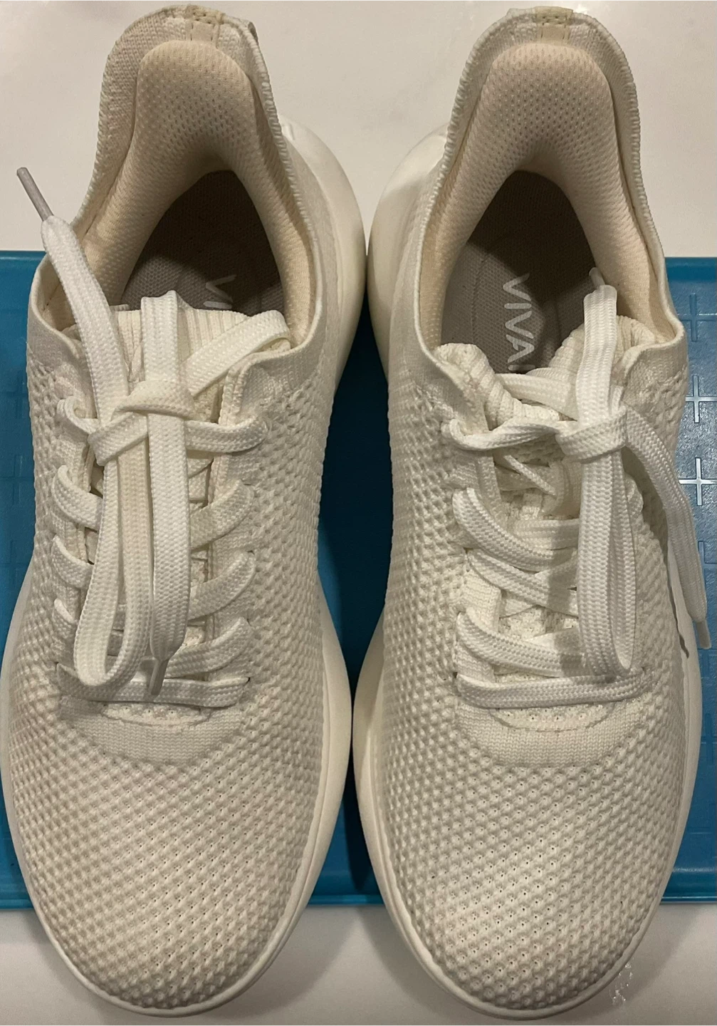 VIVAIA White Knit Sneakers US W 6.5 EU 37 - photo 4