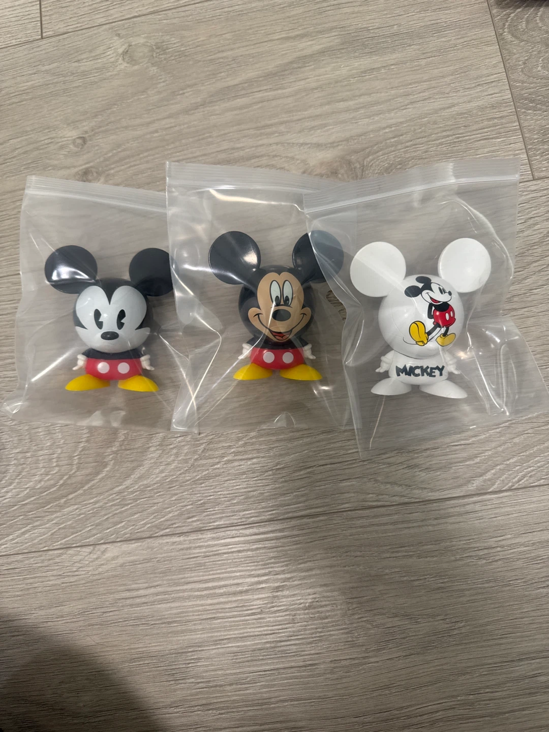 Set of 3 Disney Mickey Mouse Figurines