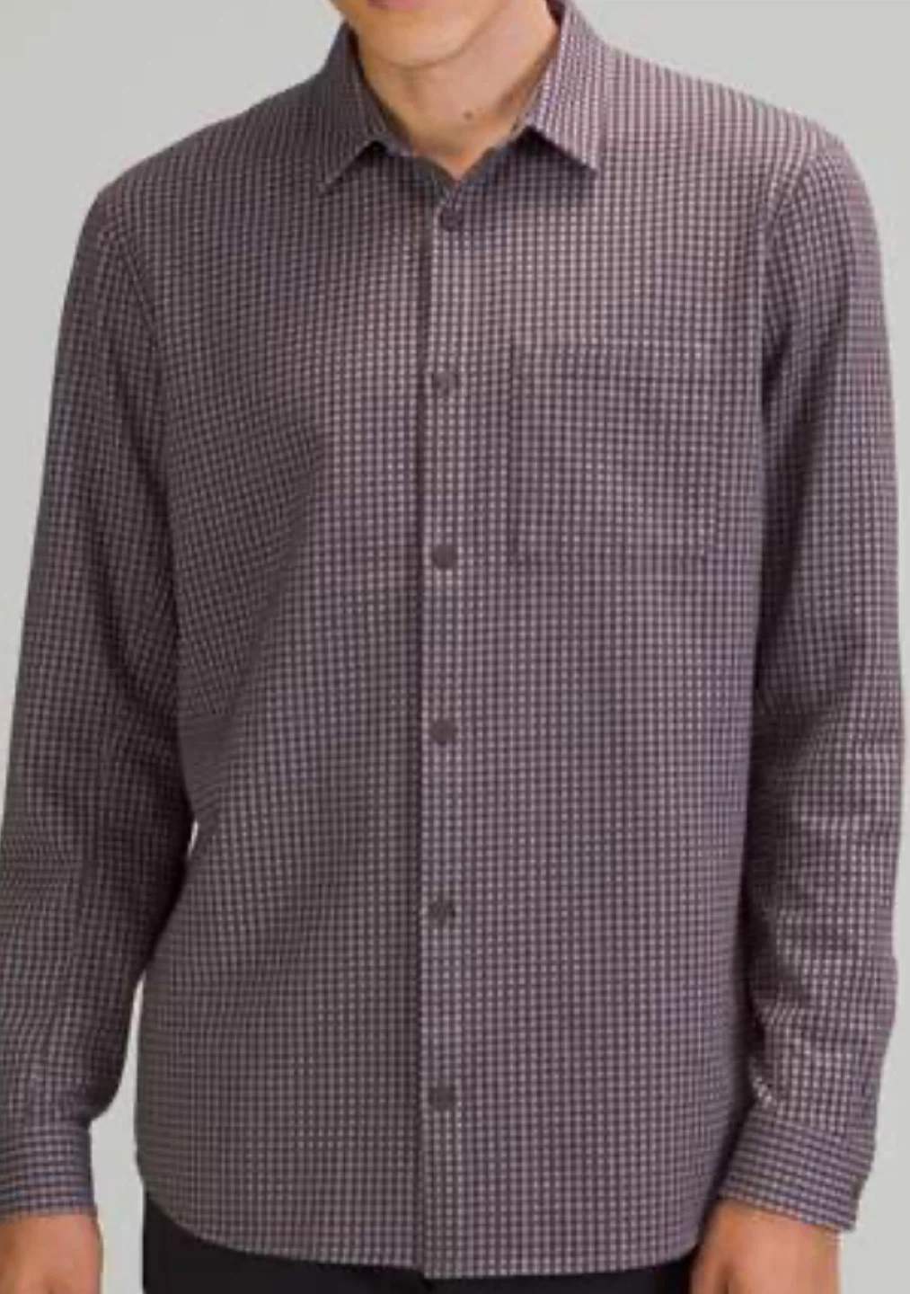 Lululemon Men's  medium Commission Button-Up Shirt