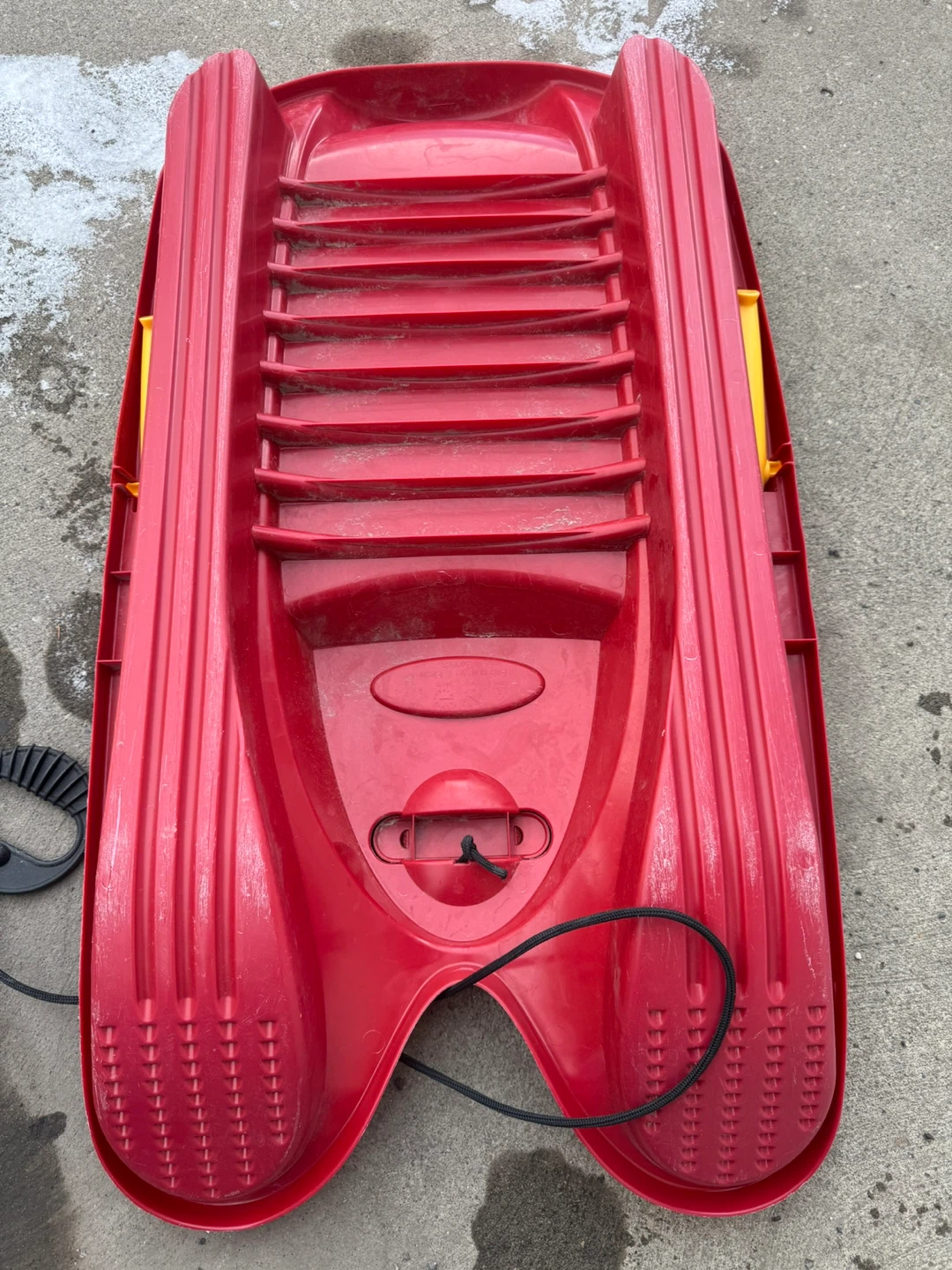 Red Snow Kayak Toboggan Sled - photo 2
