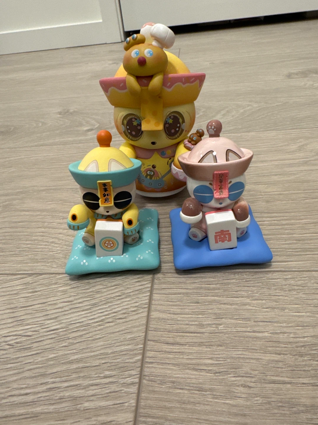 Cute Zombie Toy Figures Set