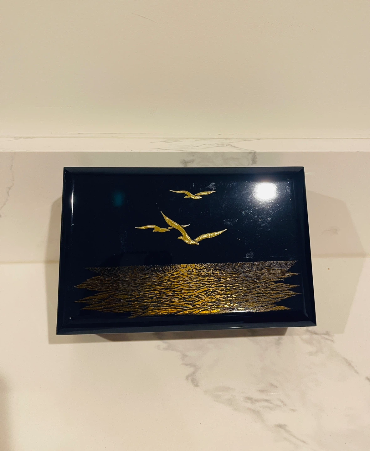 Otagiri "Sunrise Sunset" Seagull Music Box