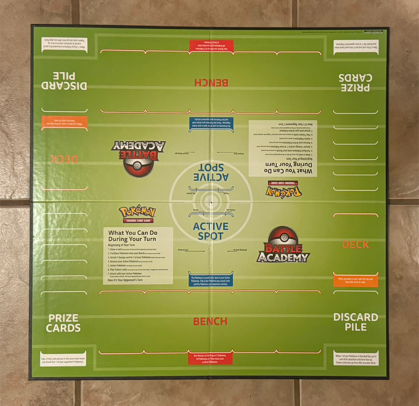 Pokémon Battle Academy Charizard vs Pikachu (Mewtwo) Board Game - photo 4