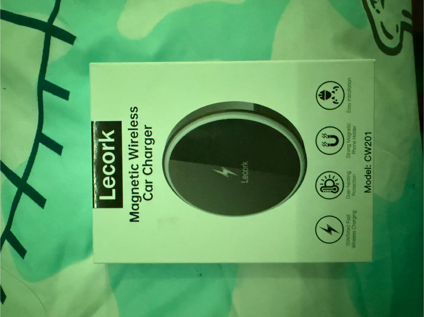 Lecork CW201 Magnetic Wireless Car Charger