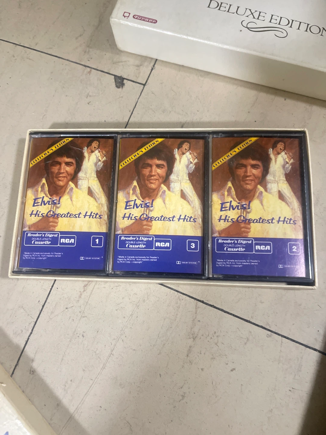 Elvis! His Greatest Hits 3-Cassette Collection - photo 3