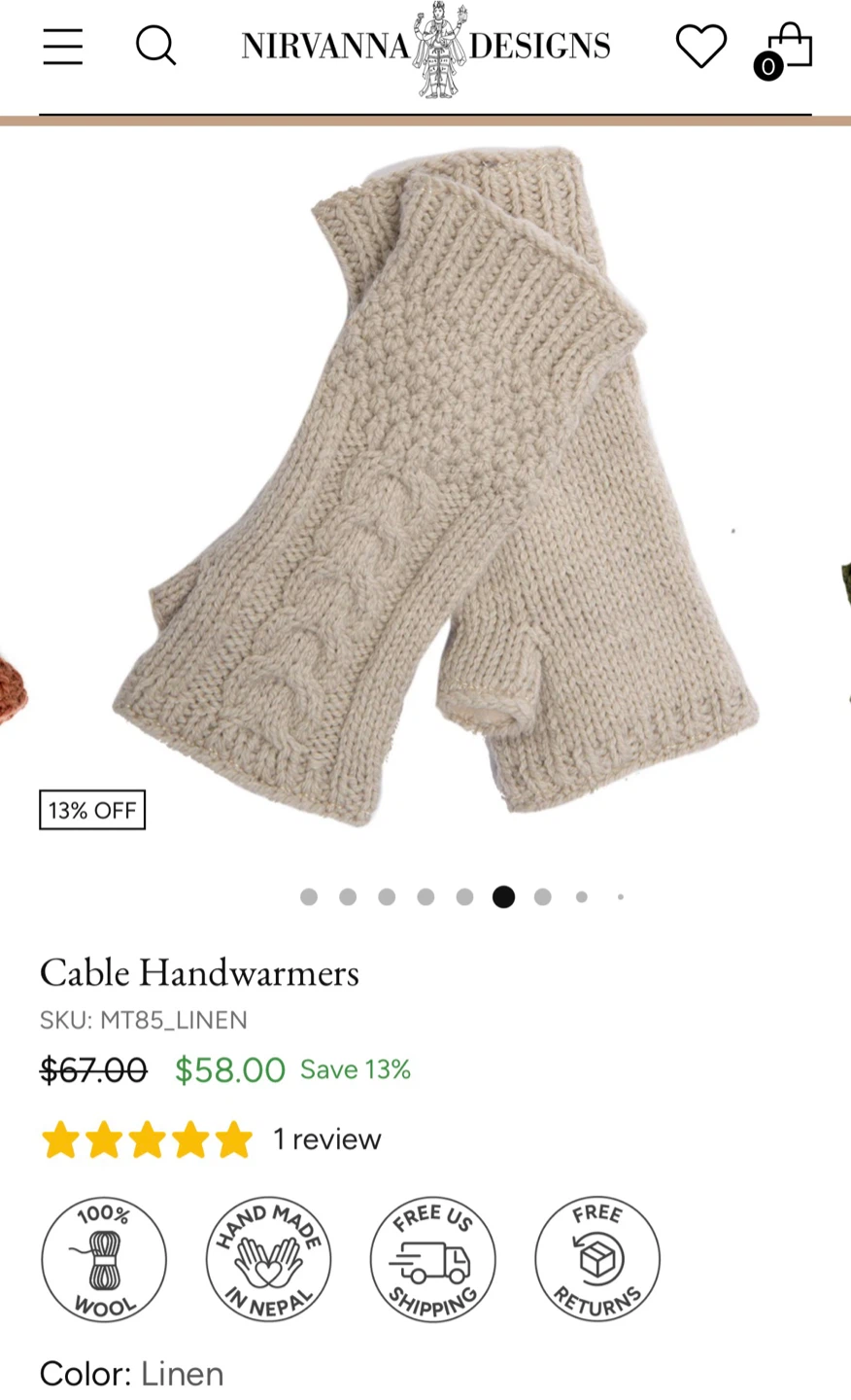NEW Fingerless Gloves - photo 3