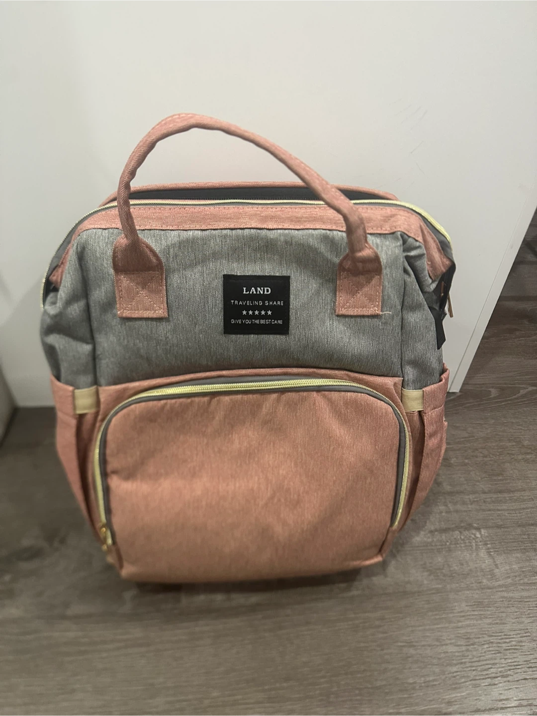 Diaper Bag Backpack with Built-in Bassinet - photo 2