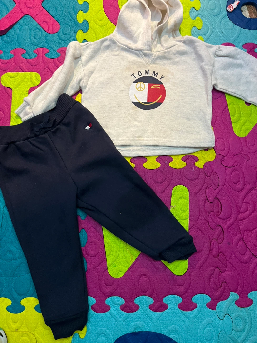 Tommy Hilfiger Baby Hoodie and Jogger Set - photo 2