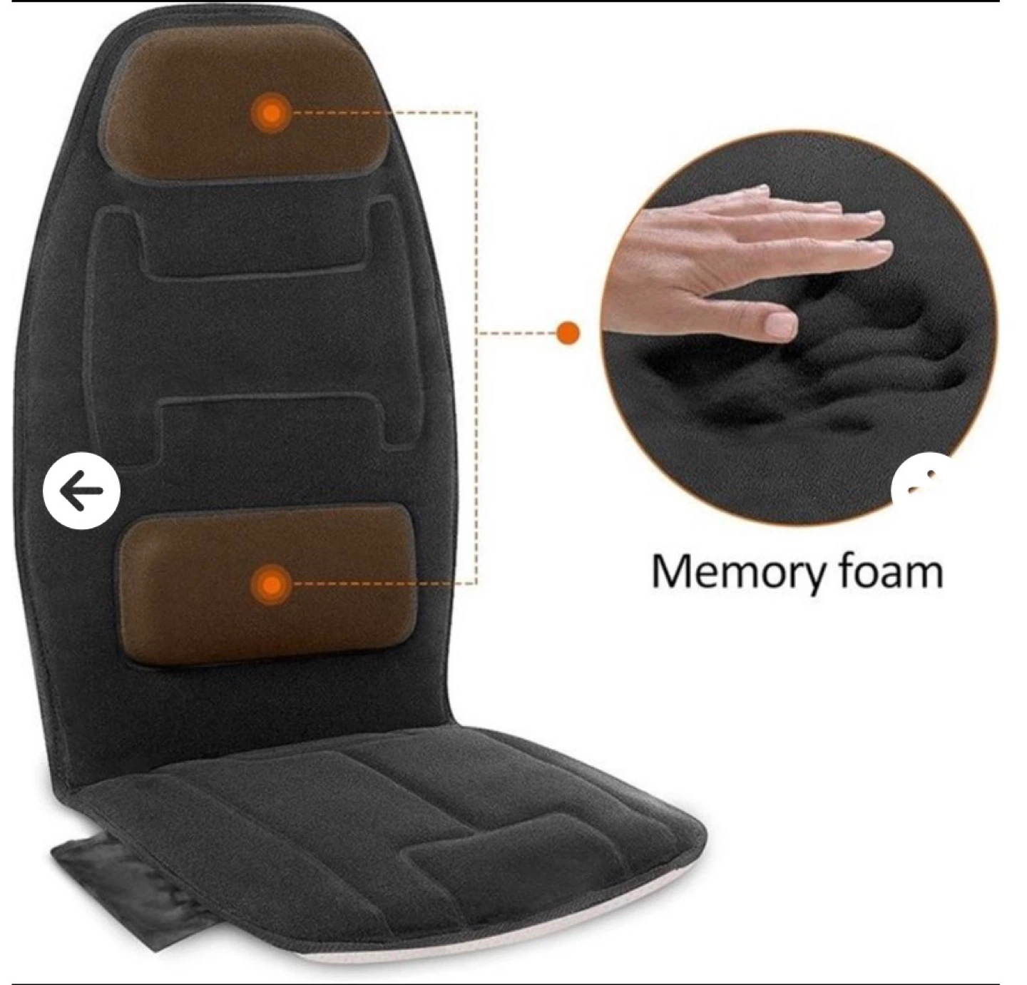 Snailax Massage Seat Cushion with Heat - photo 3