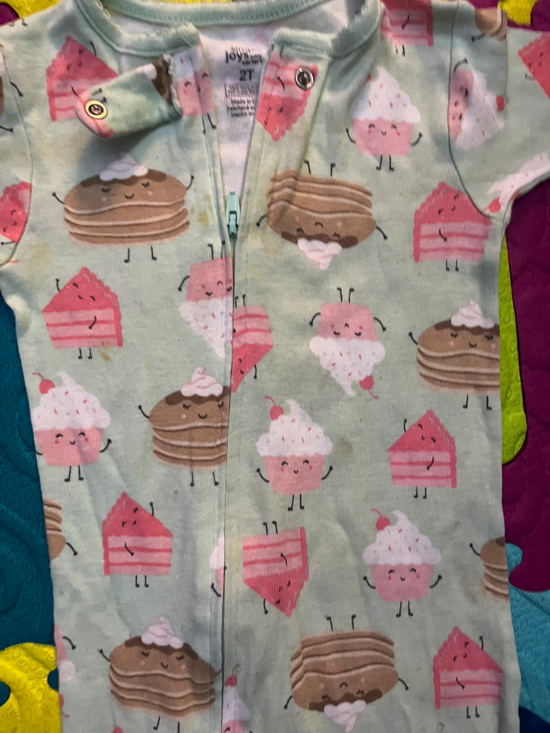 Joyful Pajamas Baby Girl's 2T Footie Sleepers - photo 2