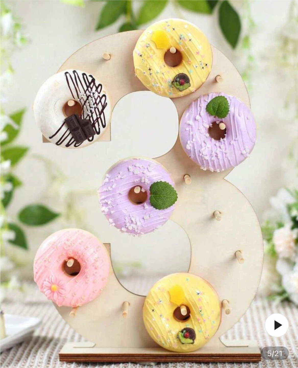 NEW 3 Donut Display Stand - photo 3