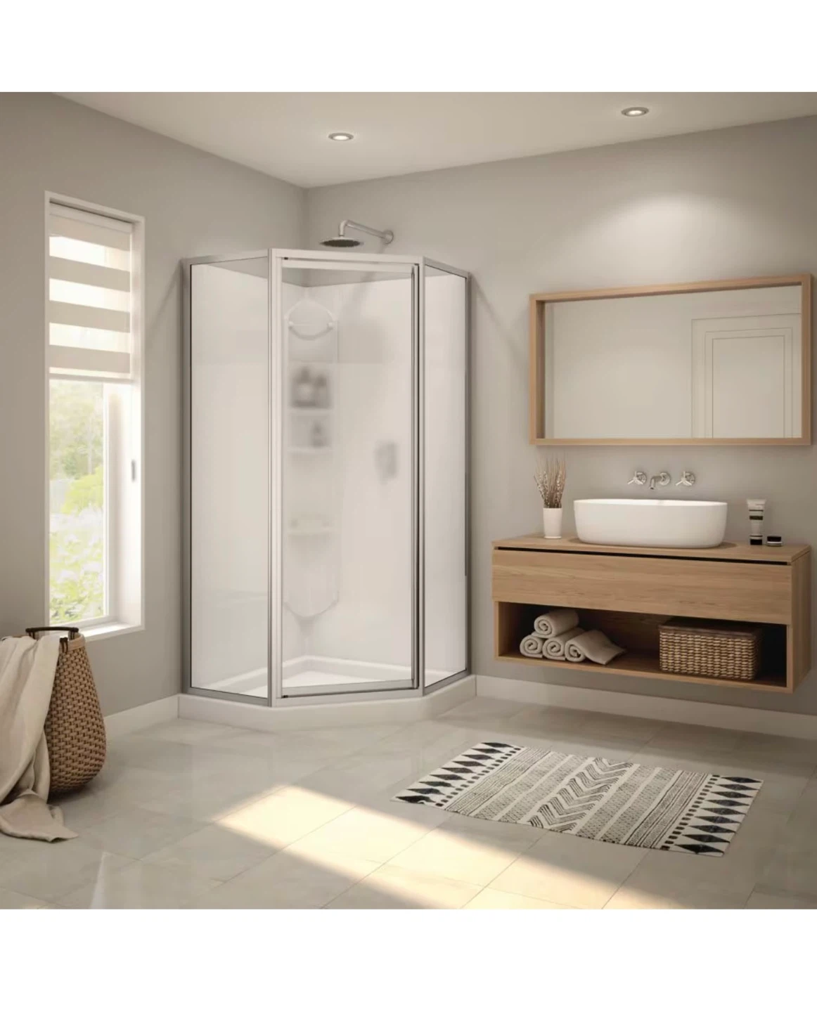 Shower Enclosure Summit 38"-38" x 76 1/2" - photo 2