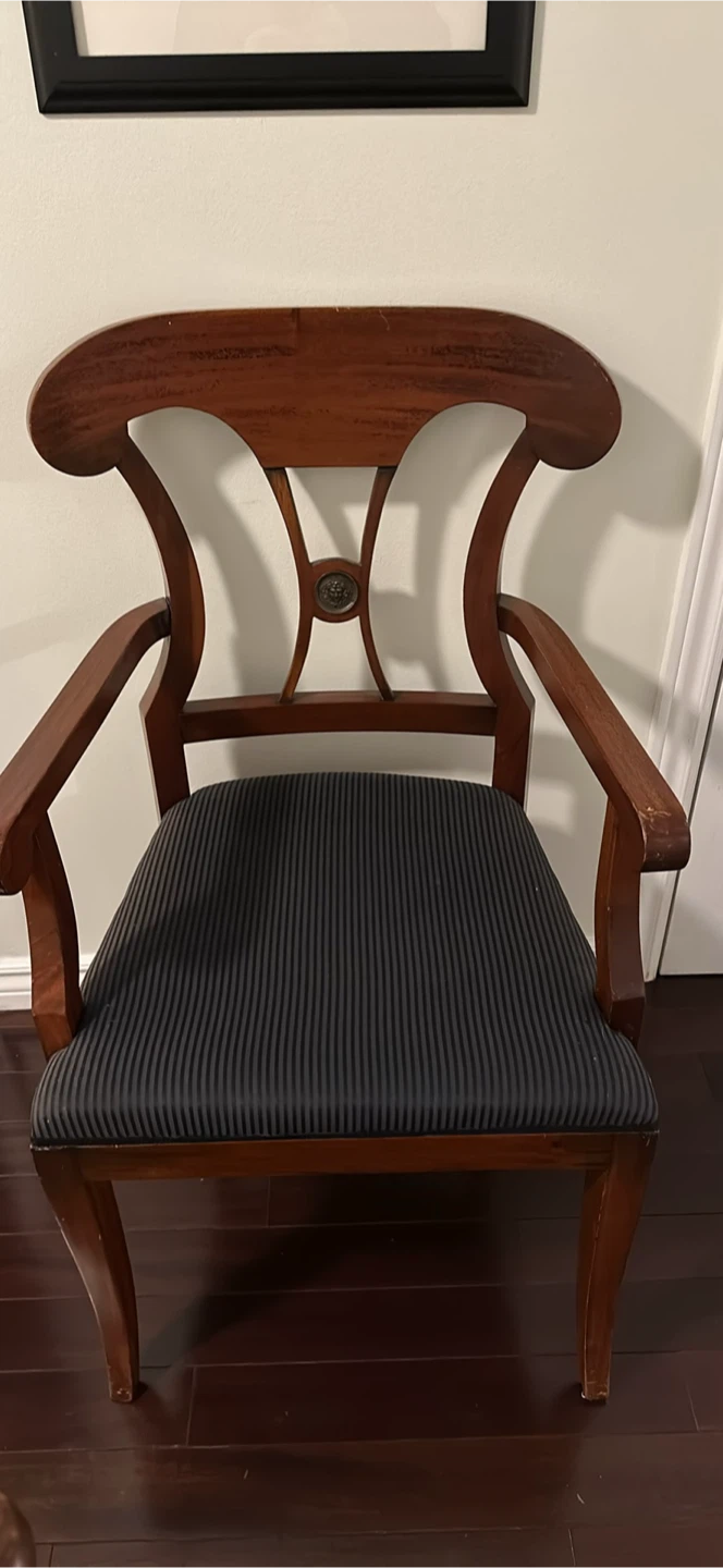 Wooden Accent Chair
