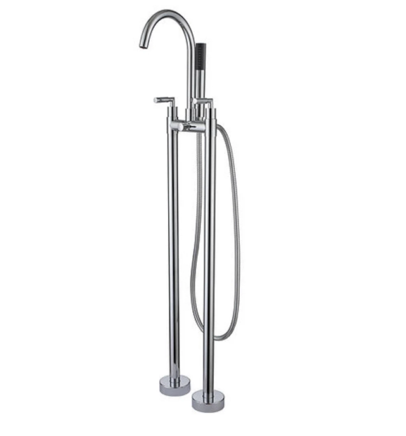 Freestanding Bathtub Faucet with Handheld Shower - photo 3