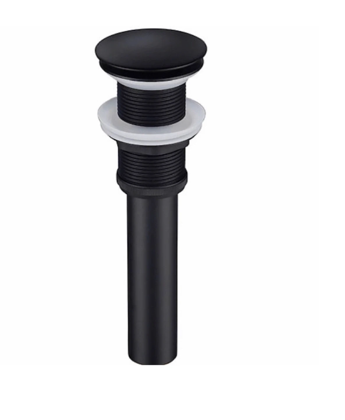 Black Bathroom Faucet and Drain Assembly - photo 3