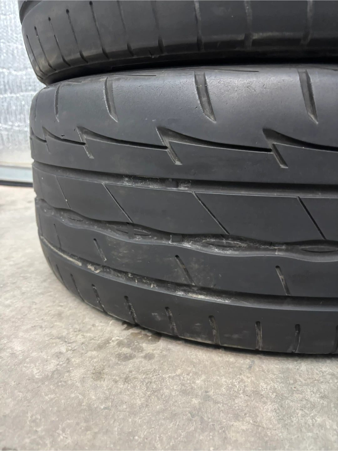 245/40R19 Firestone Firehawk Indy500 tires - set of 4 used - photo 5