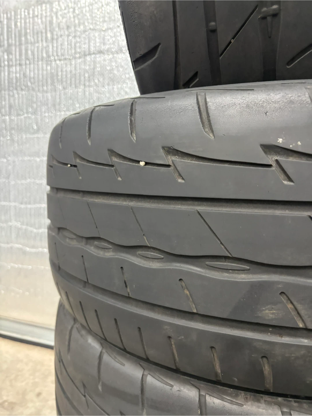 245/40R19 Firestone Firehawk Indy500 tires - set of 4 used - photo 3