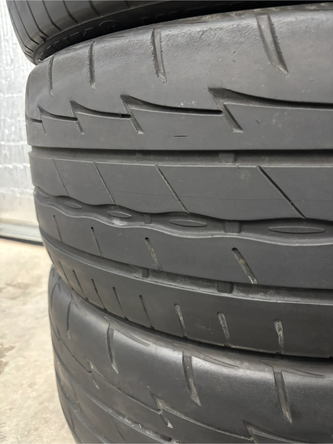 245/40R19 Firestone Firehawk Indy500 tires - set of 4 used - photo 4