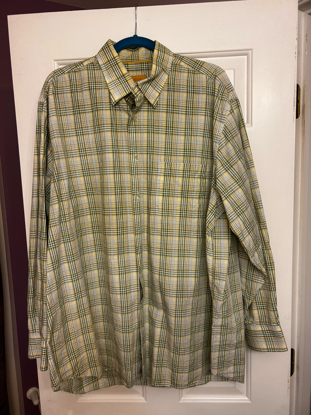 Robert Talbott Plaid Long Sleeve Button Down Shirt - photo 2