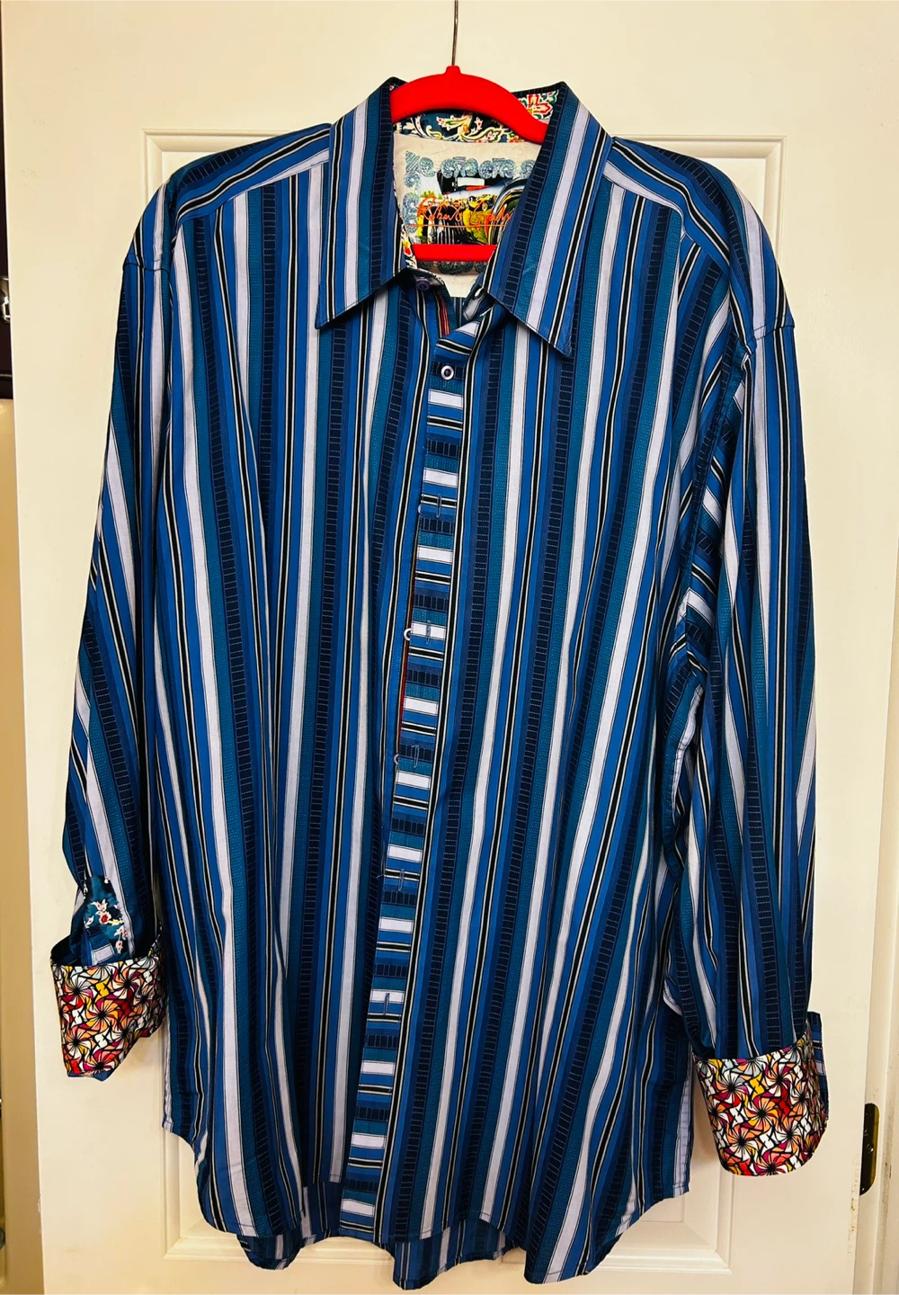 Robert Graham Men's Striped Button-Up Shirt - photo 2