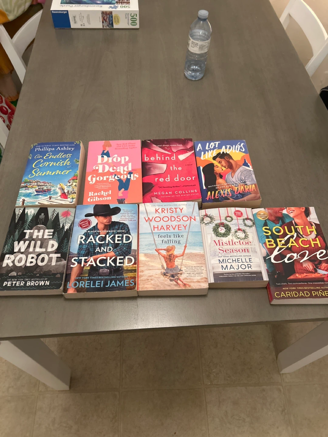 Soft cover books of different genres