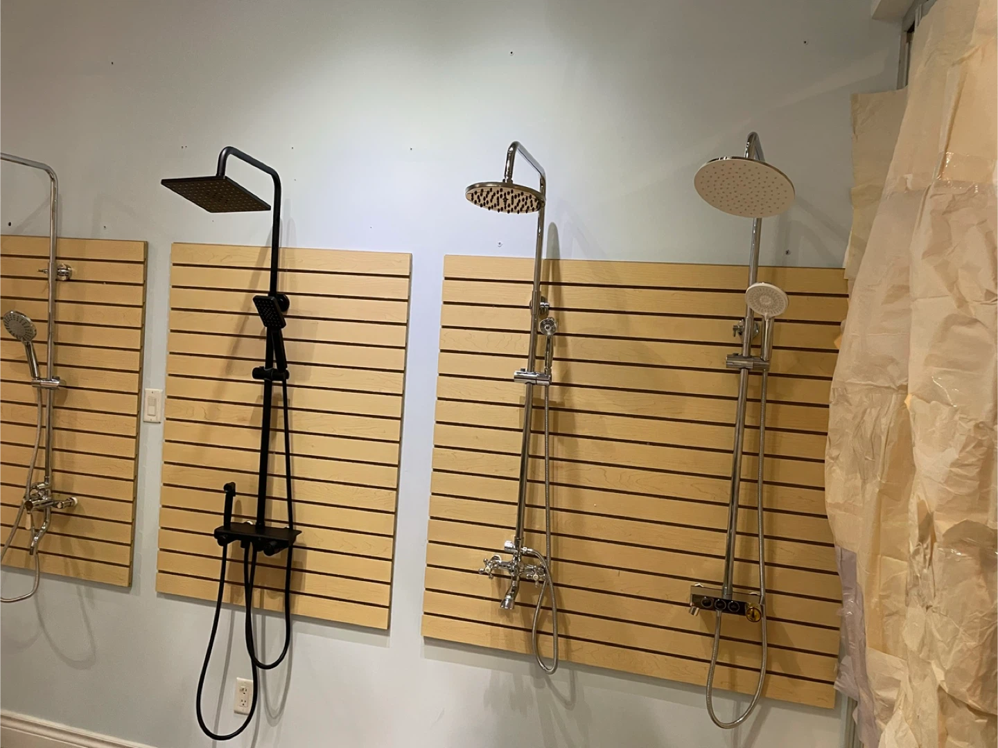 Chrome Shower Fixture with Handheld Wand - photo 3