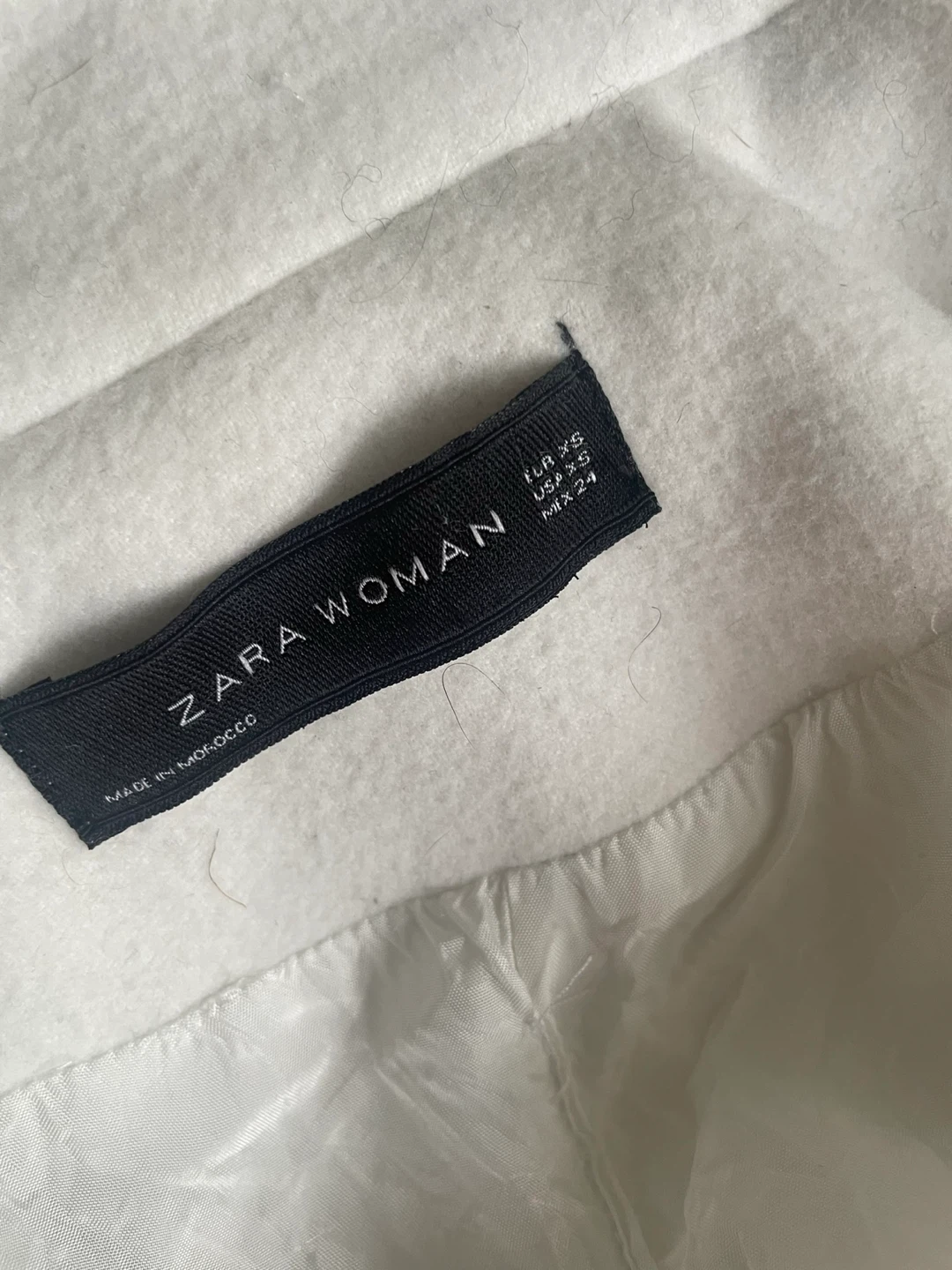 Zara Woman White Coat XS - photo 4