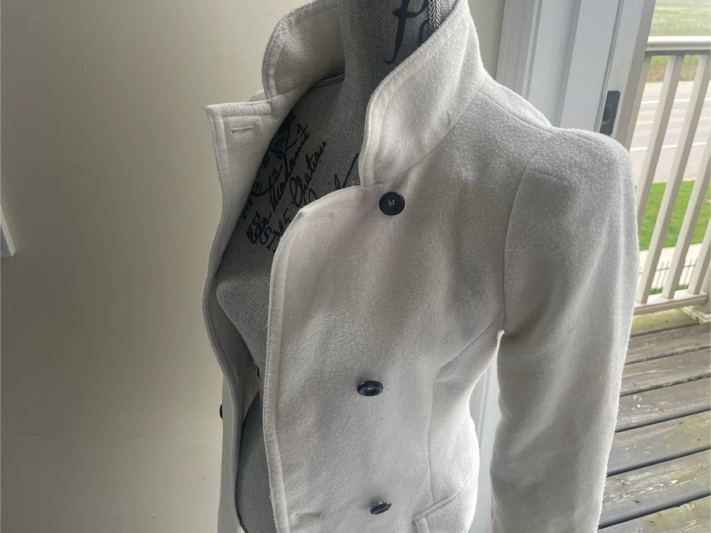 Zara Woman White Coat XS - photo 3