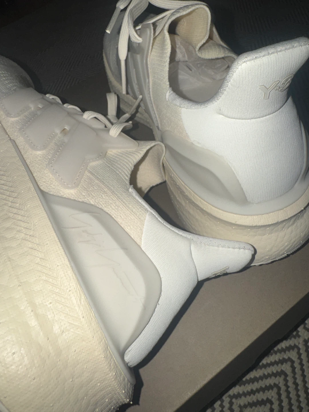 Y-3 Adidas Yohji Yamamoto Ultraboost 5 Off White - photo 4