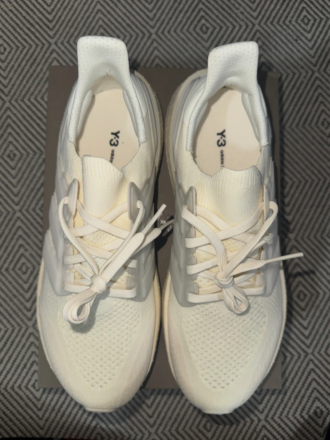 Y-3 Adidas Yohji Yamamoto Ultraboost 5 Off White - photo 2