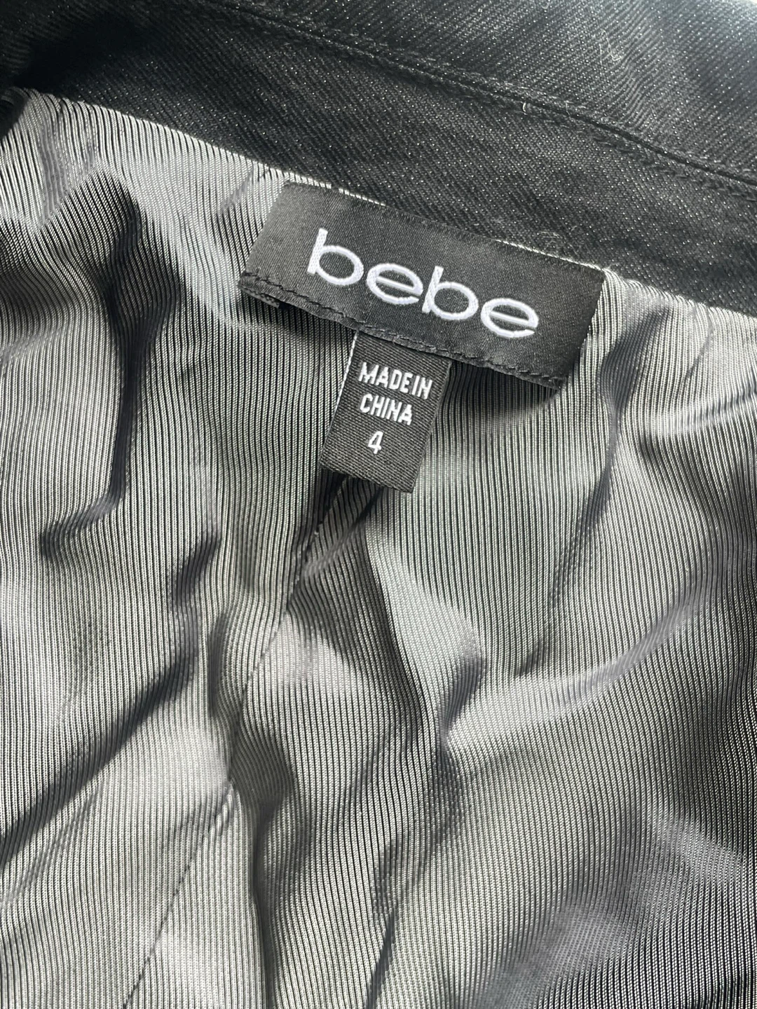 Bebe Black Blazer Size 4 - photo 2