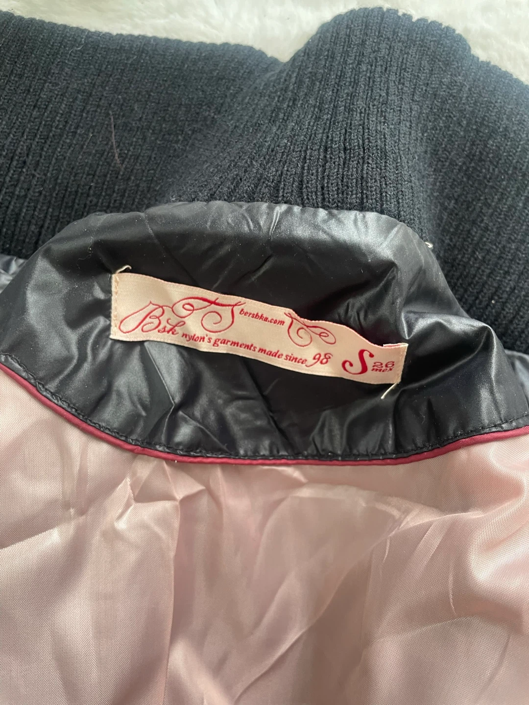 Bershka Black Nylon Jacket size S - photo 3