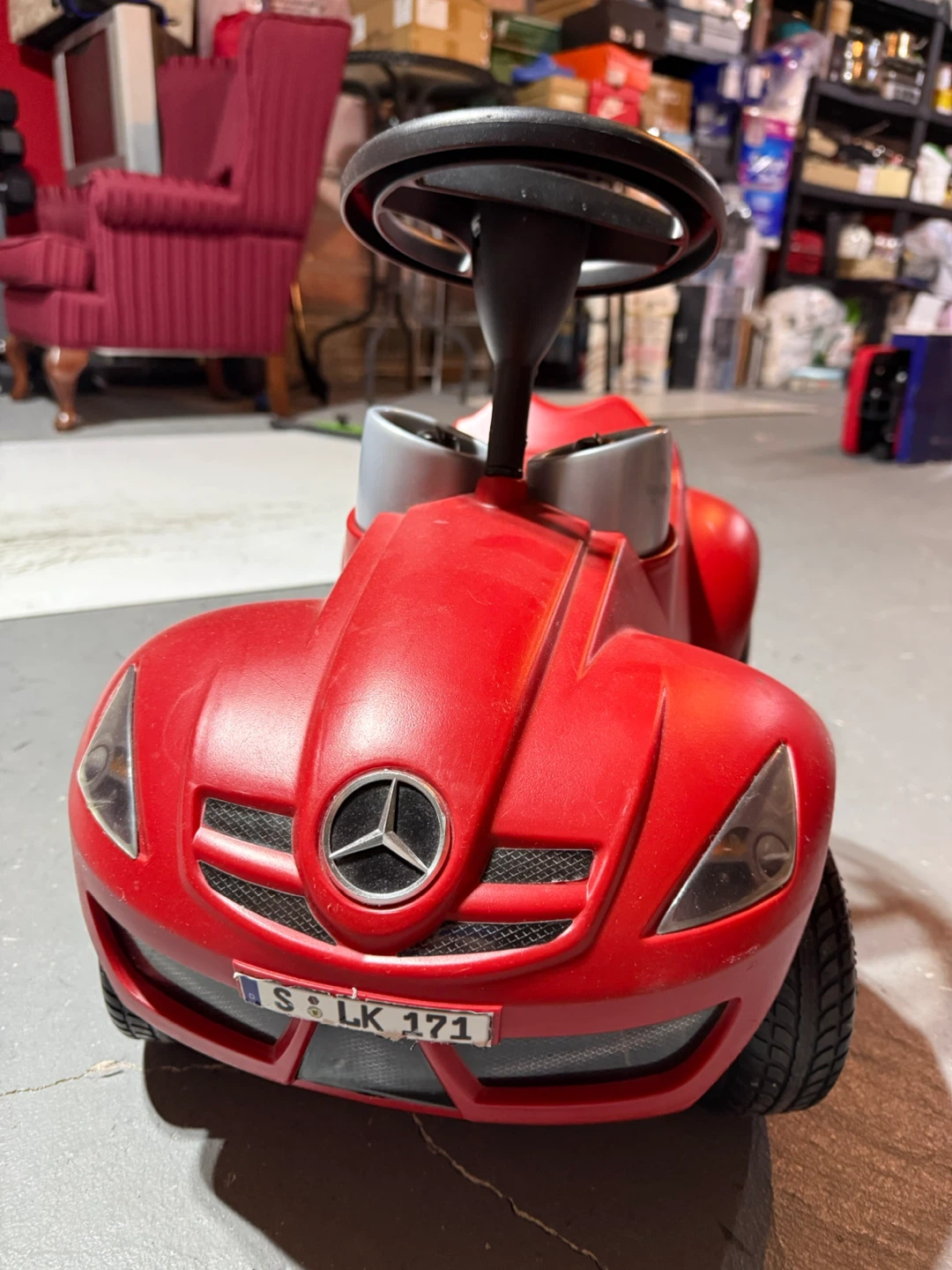 Kids Ride-On Mercedes-Benz Car
