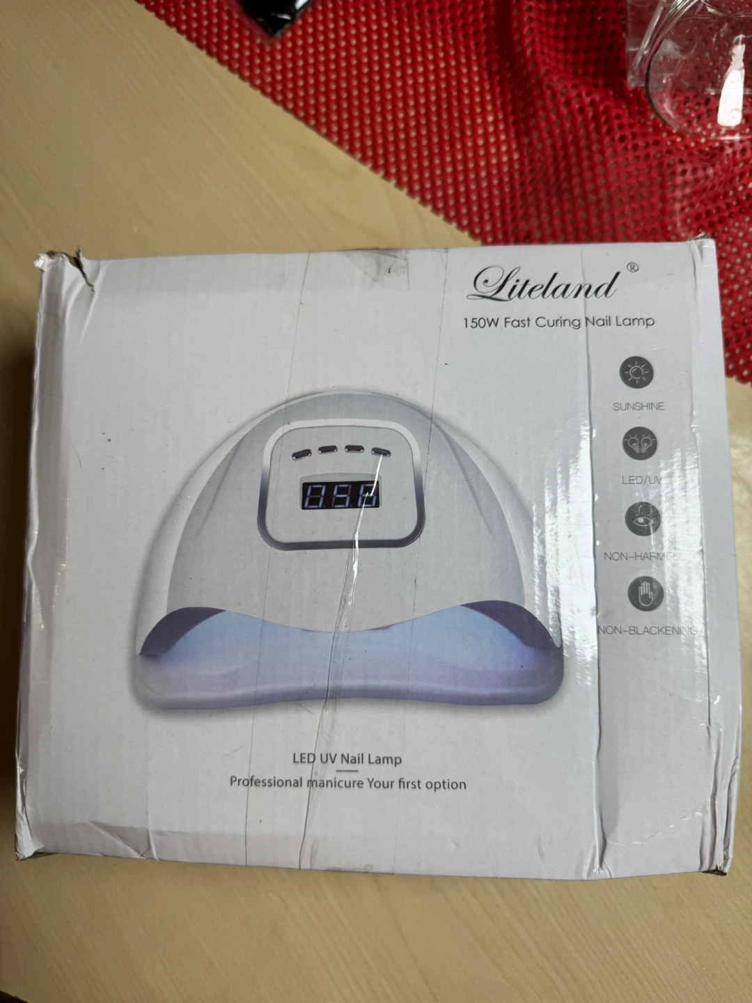 Liteland 150W LED UV Fast Curing Nail Lamp